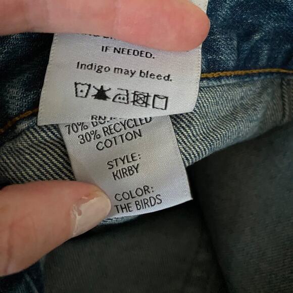 Boyish - Kirby Jeans in The Birds Color in Blue - Picture 4 of 6